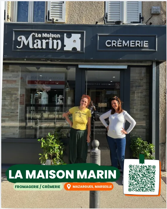La Maison Marin, fromagerie et crèmerie à Mazargues, Marseille