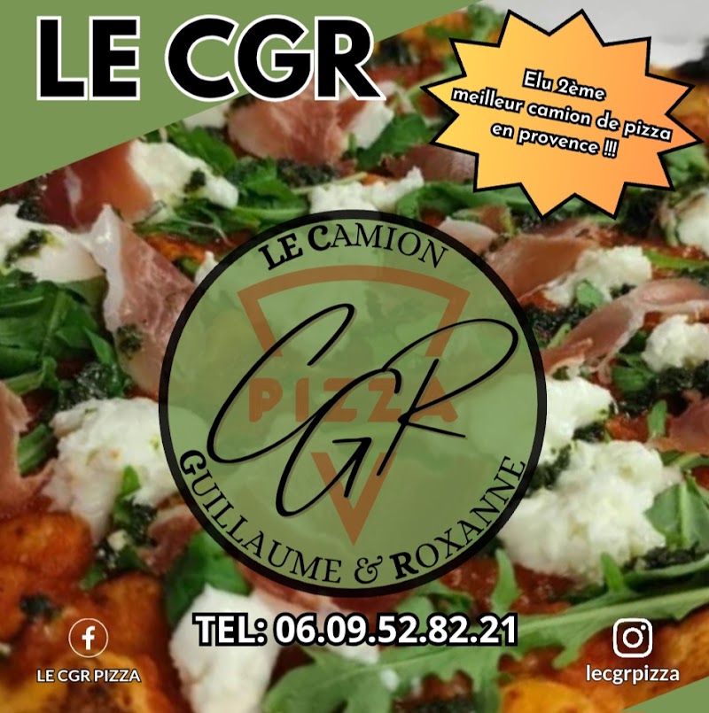 Pizza le CGR le camion de Guillaume et roxanne