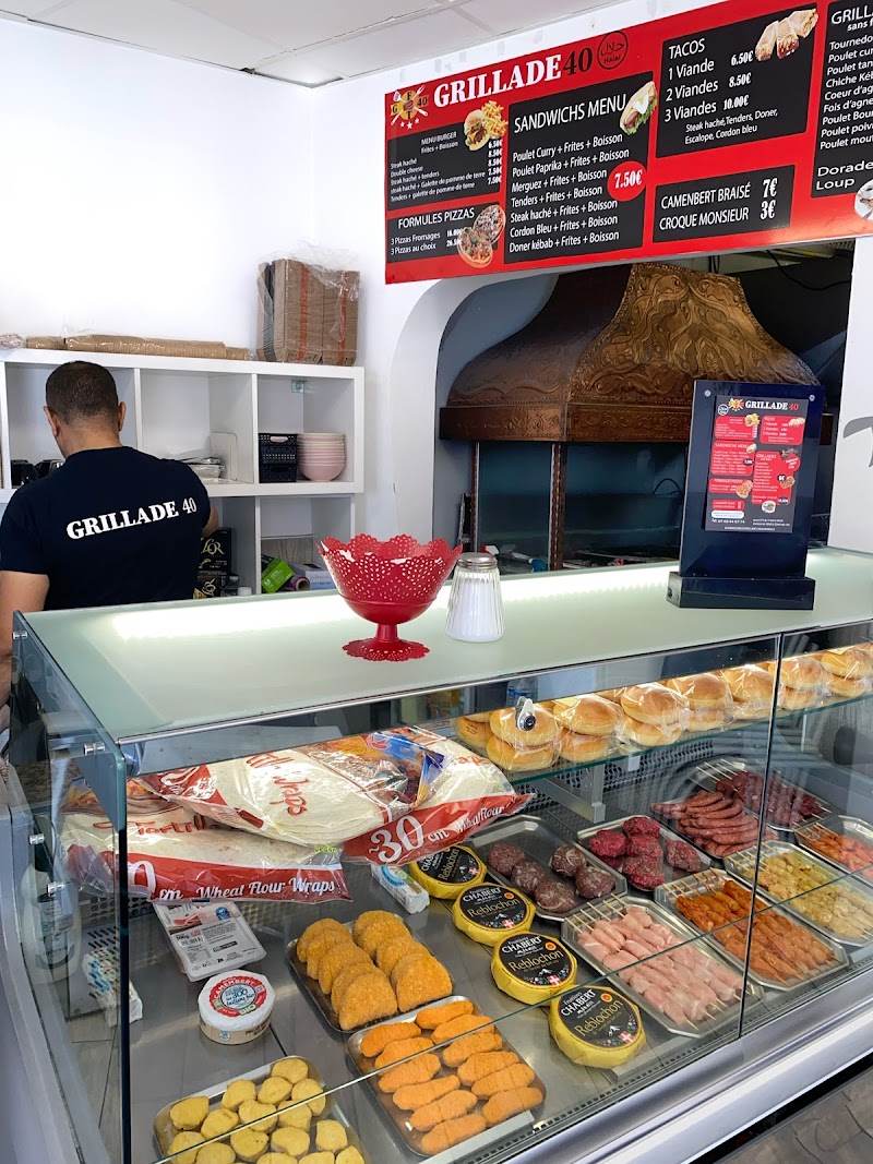 Grillade 40 - Snack, Kebab, Pizzeria - Sur Place, Livraison
