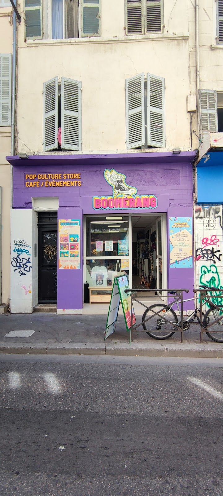 Boomerang Pop culture, café & événements