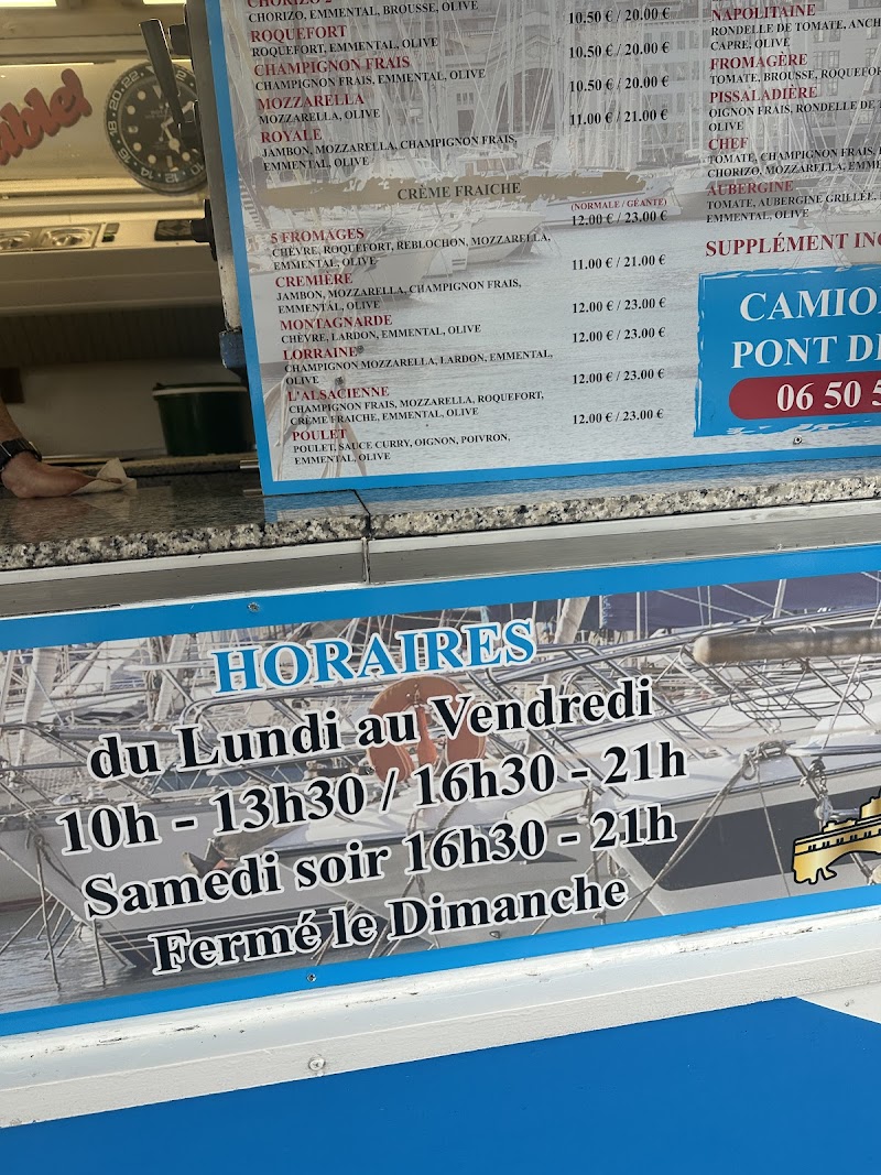 Camion Pizza Pont de Vivaux